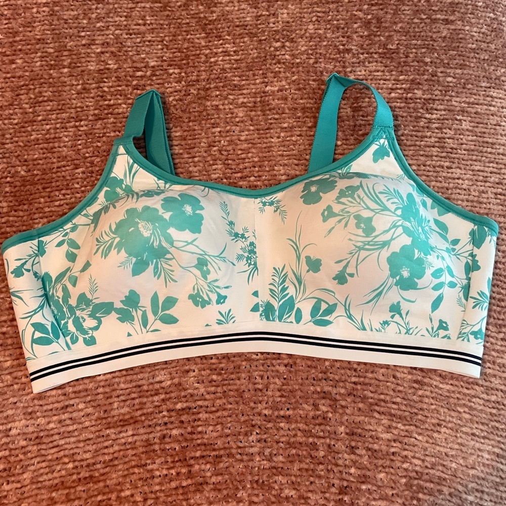 Lane Bryant NWOT 44D cotton wireless bra
